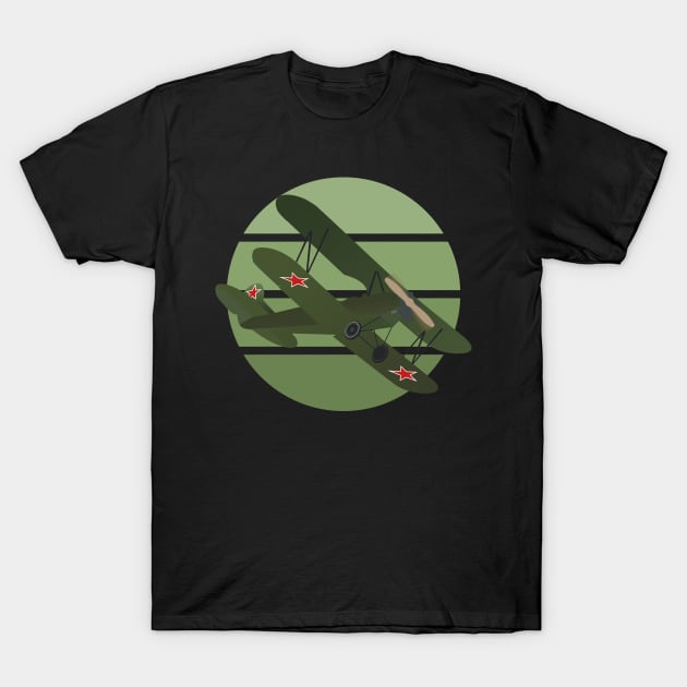 Night Witches Polikarpov Po-2 Bomber T-Shirt by PCB1981